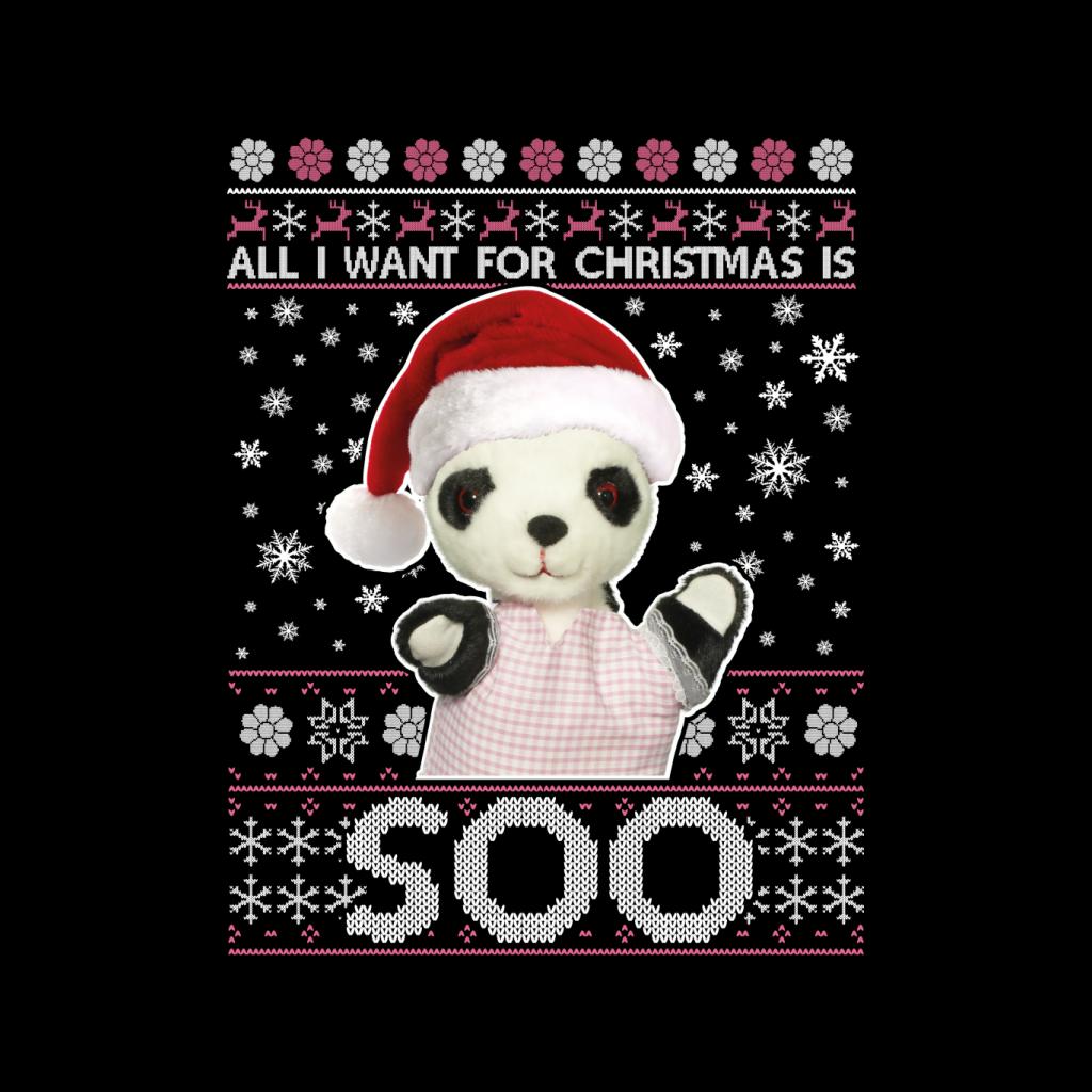 Sooty Christmas Festive Hat All I Want For Christmas Is Soo Kids Sweatshirt-ALL + EVERY