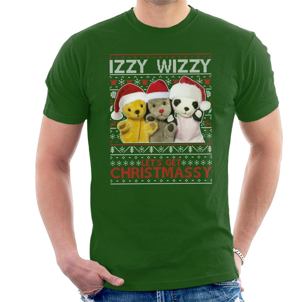 Sooty Christmas Izzy Wizzy Men's T-Shirt-ALL + EVERY