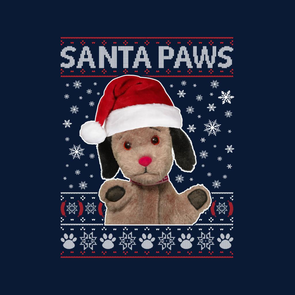 Sooty Christmas Sweep Santa Paws Men's T-Shirt-ALL + EVERY