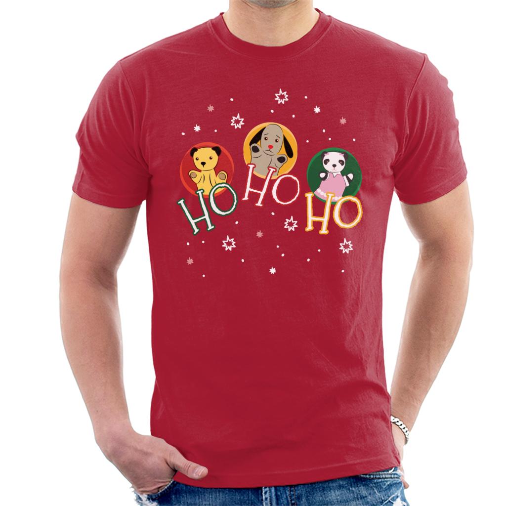 Sooty Christmas Ho Ho Ho Men's T-Shirt-ALL + EVERY