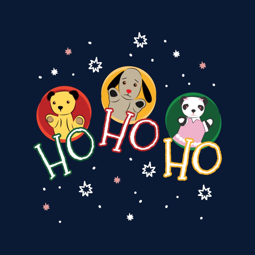 Sooty Christmas Ho Ho Ho Women's Sweatshirt-ALL + EVERY