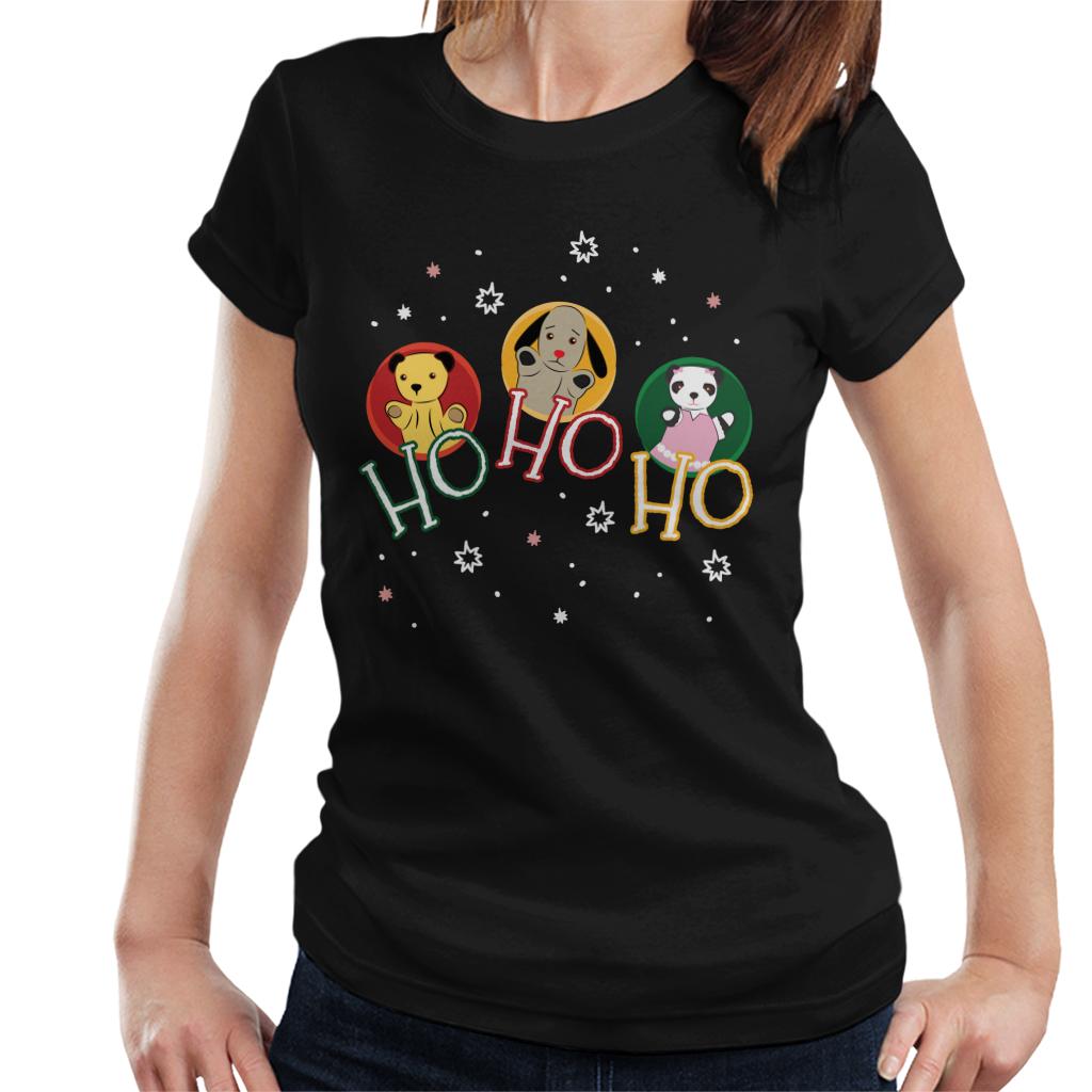 Sooty Christmas Ho Ho Ho Women's T-Shirt-ALL + EVERY