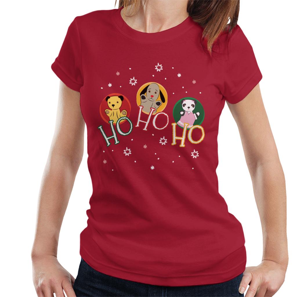 Sooty Christmas Ho Ho Ho Women's T-Shirt-ALL + EVERY