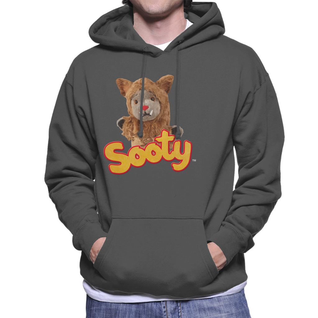 Sooty Halloween Sweep Werewolf Men's Hooded Sweatshirt-ALL + EVERY