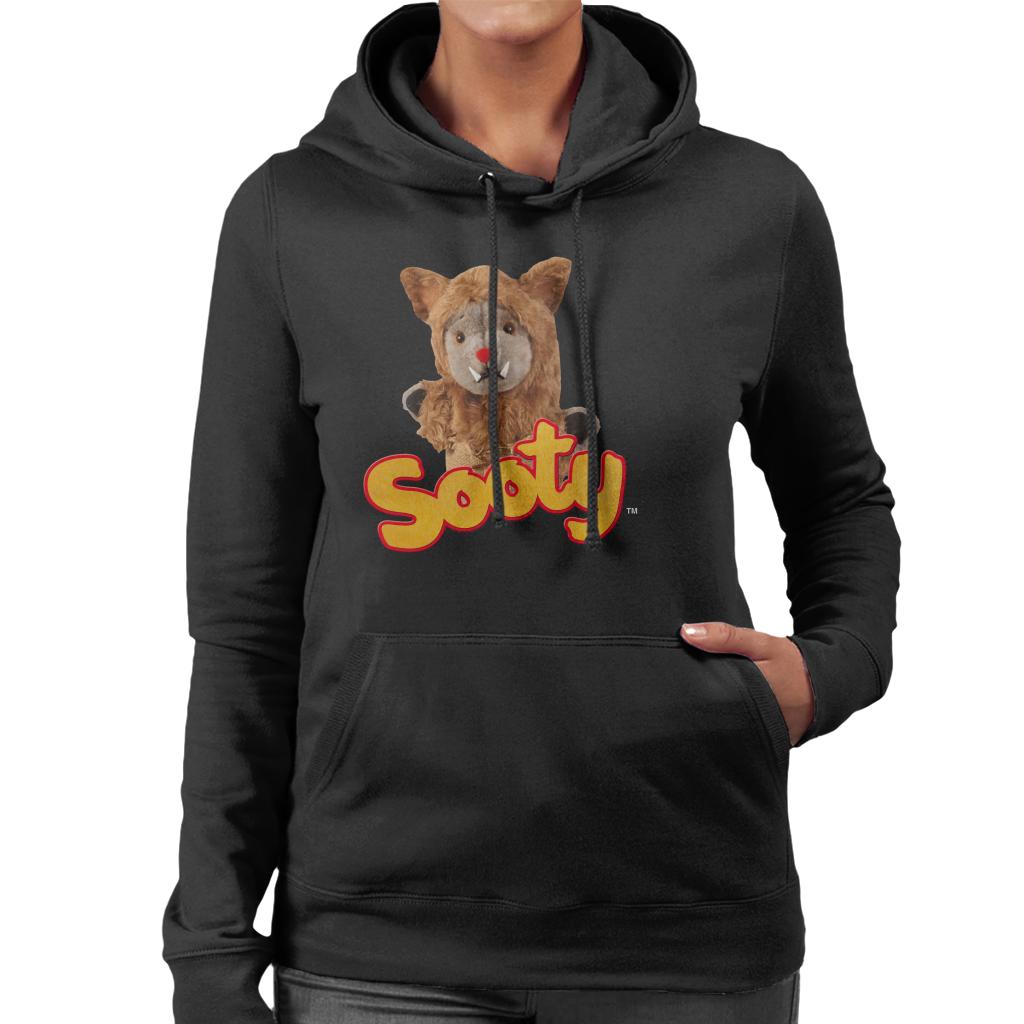 Sooty Halloween Sweep Werewolf Women's Hooded Sweatshirt-ALL + EVERY