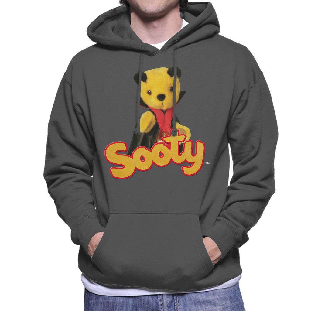 Sooty Halloween Vampire Men's Hooded Sweatshirt-ALL + EVERY