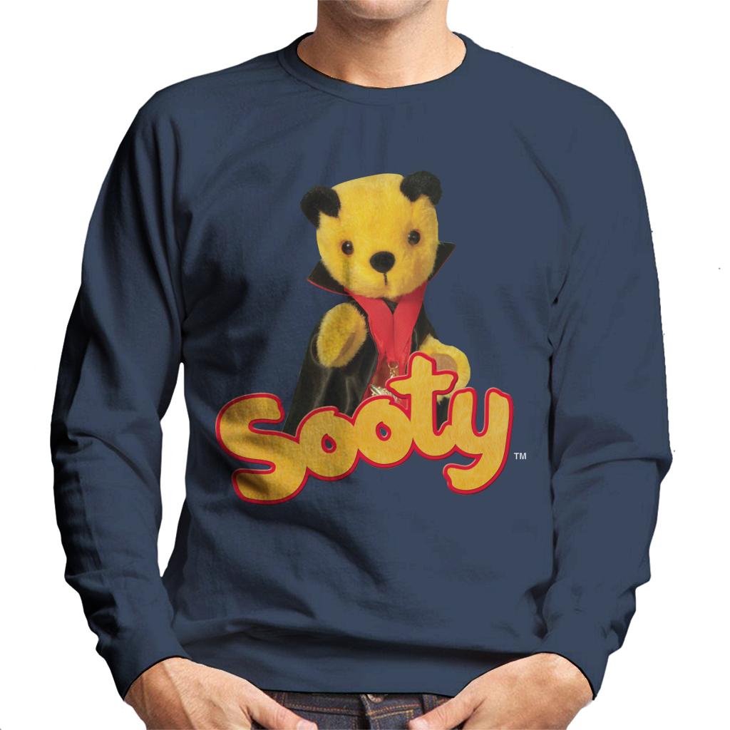 Sooty Halloween Vampire Men's Sweatshirt-ALL + EVERY