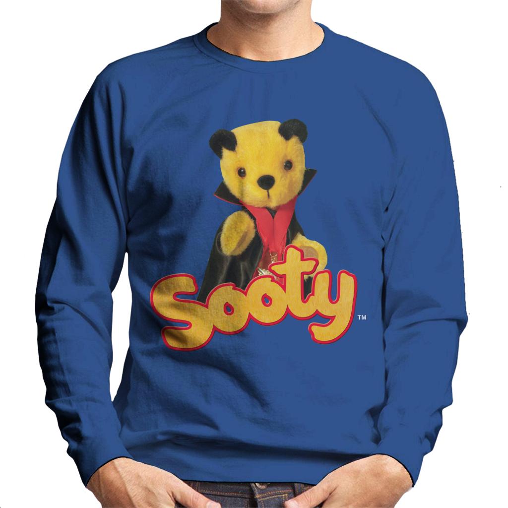 Sooty Halloween Vampire Men's Sweatshirt-ALL + EVERY