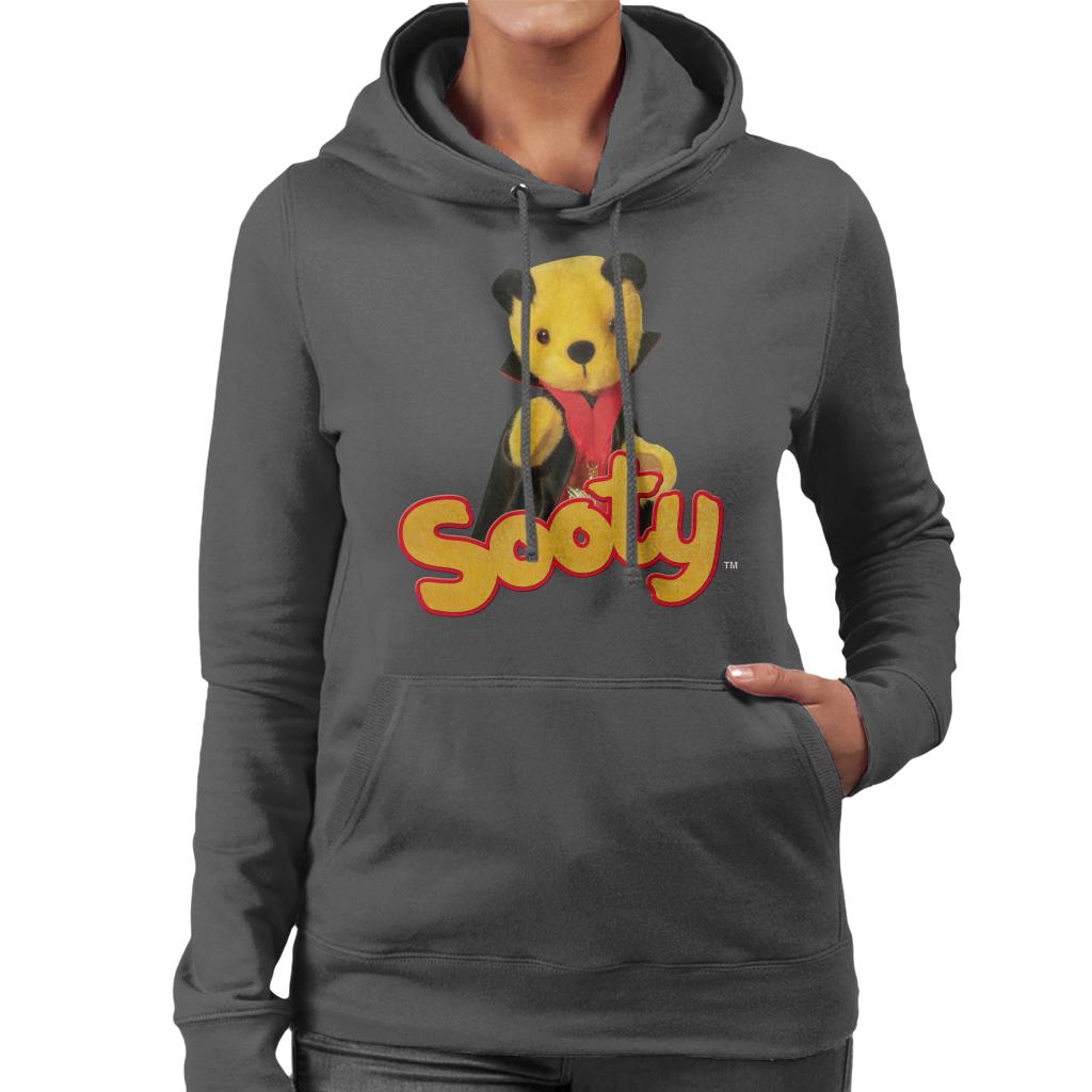 Sooty Halloween Vampire Women's Hooded Sweatshirt-ALL + EVERY