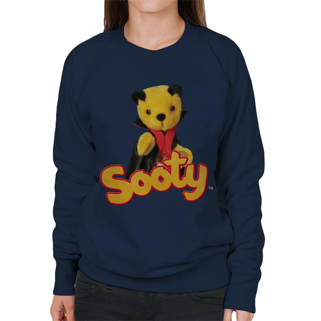 Sooty Halloween Vampire Women's Sweatshirt-ALL + EVERY