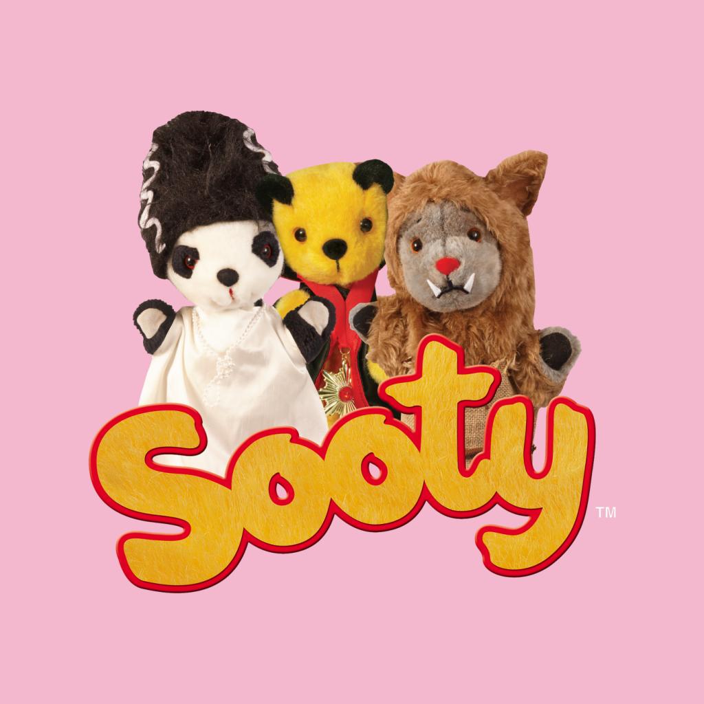 Sooty Halloween Spooky Trio Kid's T-Shirt-ALL + EVERY