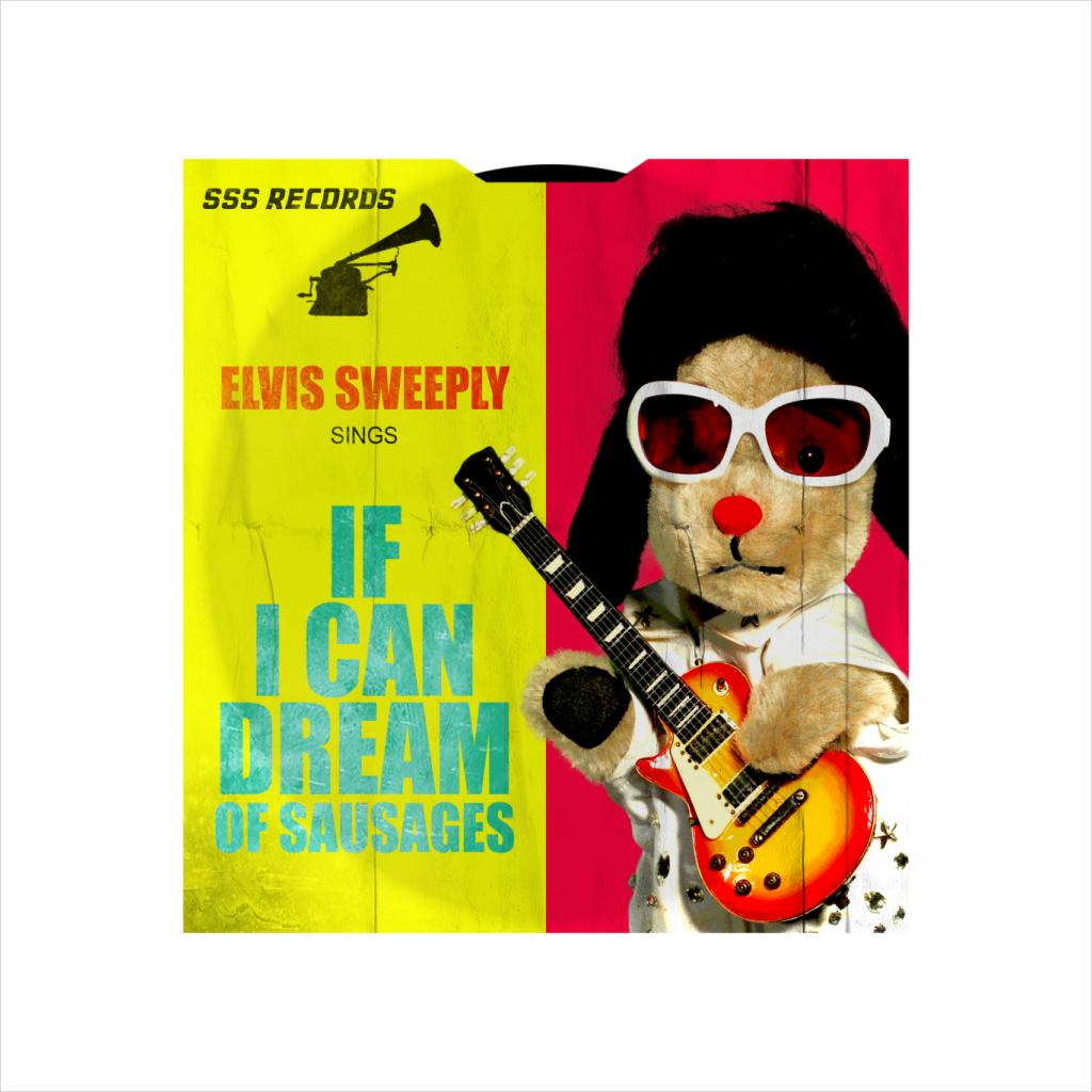 Sooty Elvis Sweeply If I Can Dream Of Sausages Kids T-Shirt-ALL + EVERY