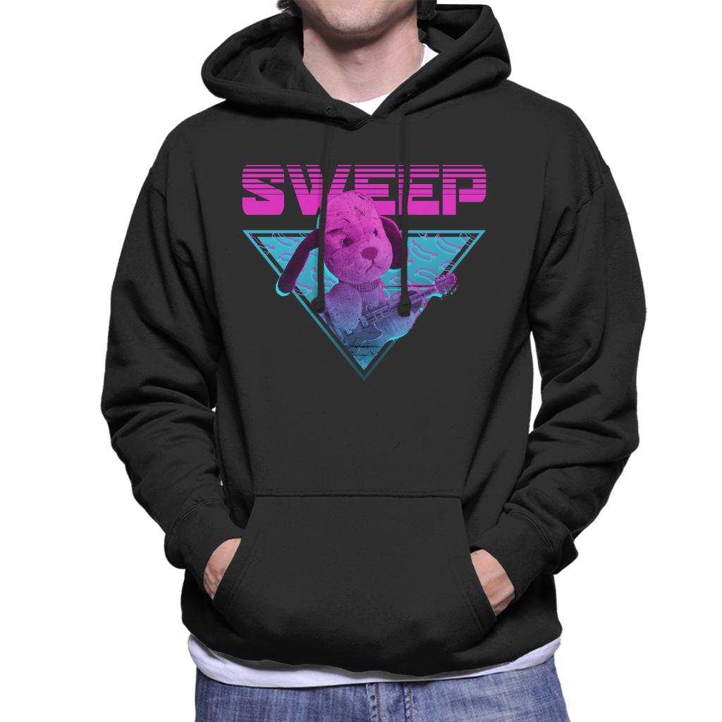 Sooty Sweep Guitar Vaporwave Men's Hooded Sweatshirt-ALL + EVERY