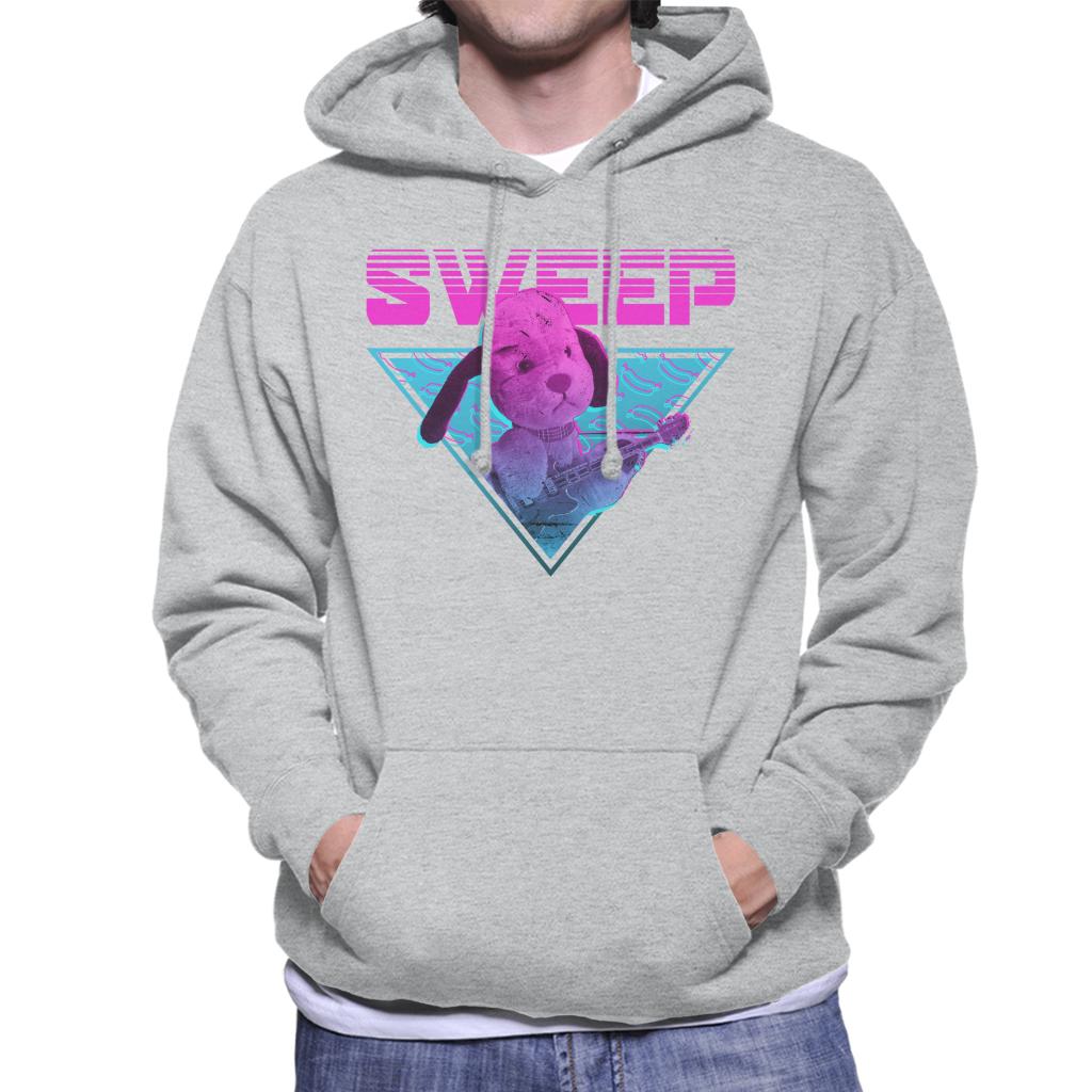 Sooty Sweep Guitar Vaporwave Men's Hooded Sweatshirt-ALL + EVERY