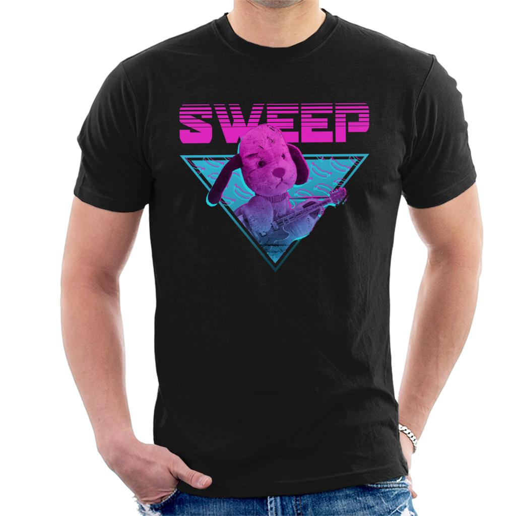 Sooty Sweep Guitar Vaporwave Men's T-Shirt-ALL + EVERY