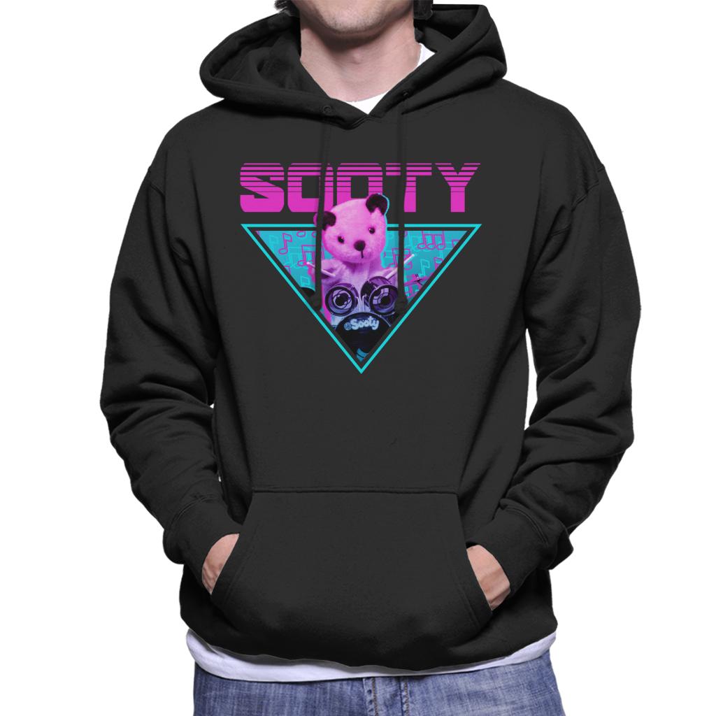 Sooty Drums Vaporwave Men's Hooded Sweatshirt-ALL + EVERY