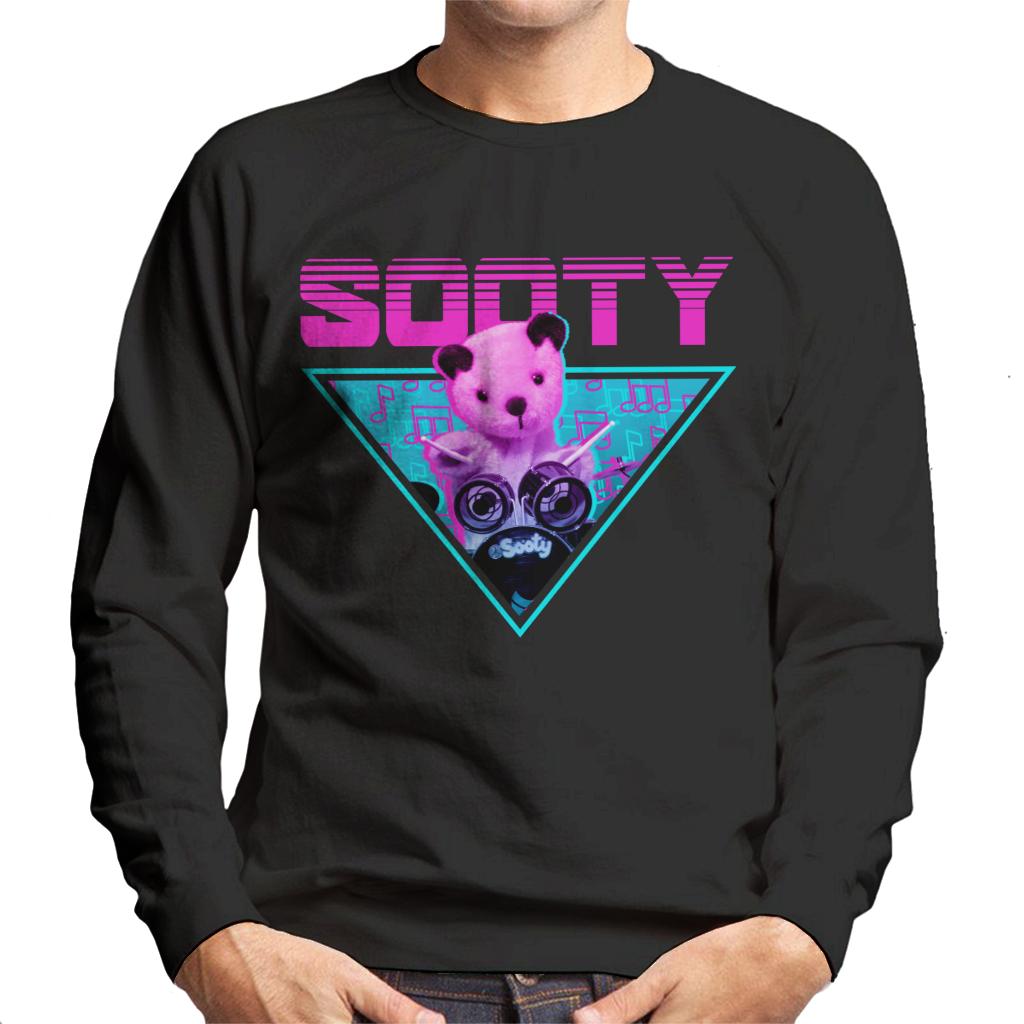 Sooty Drums Vaporwave Men's Sweatshirt-ALL + EVERY