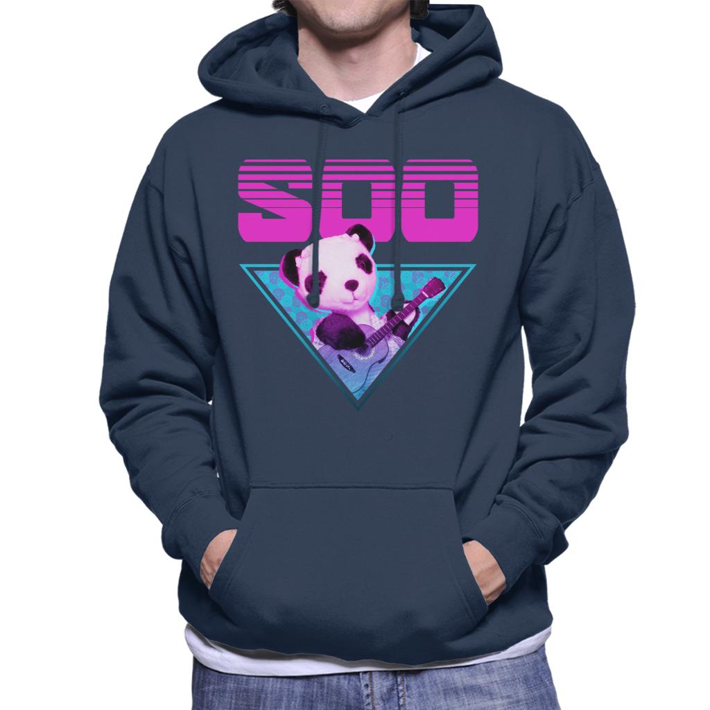 Sooty Soo Guitar Vaporwave Men's Hooded Sweatshirt-ALL + EVERY