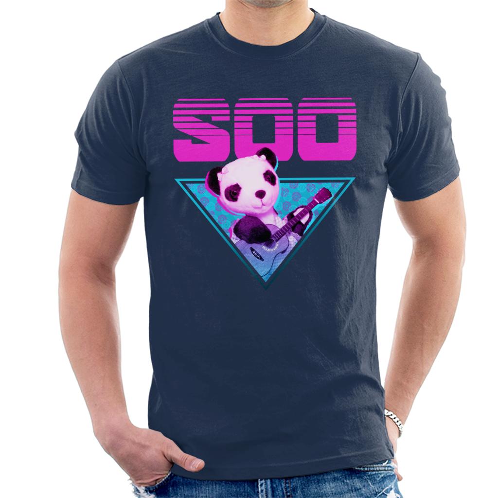 Sooty Soo Guitar Vaporwave Men's T-Shirt-ALL + EVERY