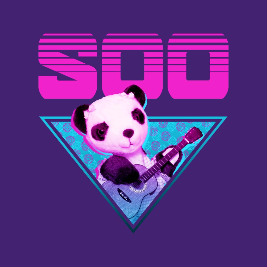 Sooty Soo Guitar Vaporwave Women's Hooded Sweatshirt-ALL + EVERY