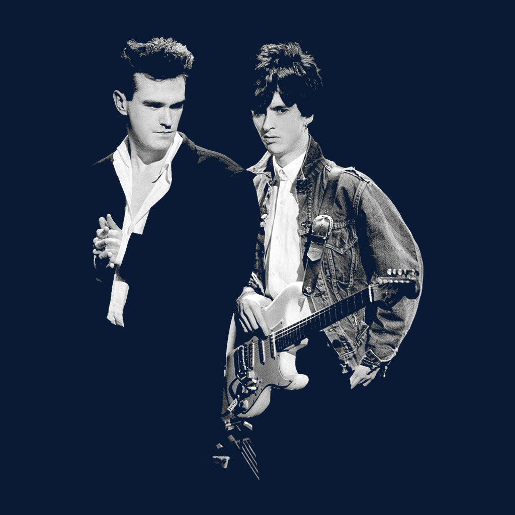 The Smiths Morrissey And Johnny Marr Together Live 1985 Men's T-Shirt-ALL + EVERY