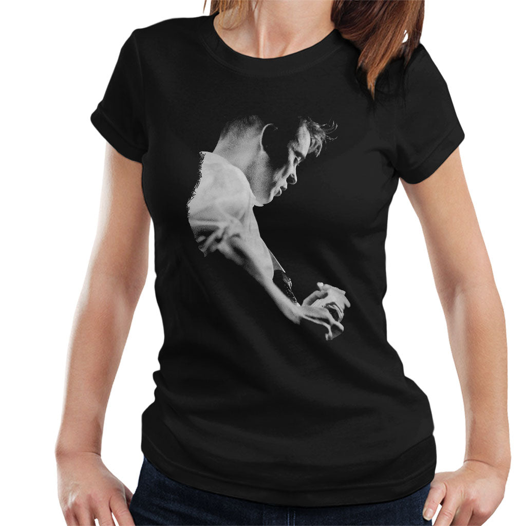 Bernard Sumner Of New Order Live Women's T-Shirt-ALL + EVERY