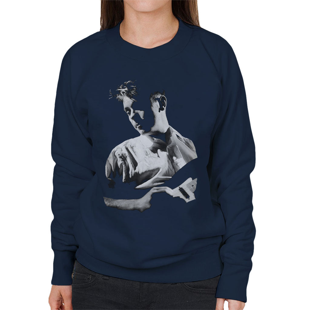 New Order Live Bernard Sumner Women's Sweatshirt-ALL + EVERY