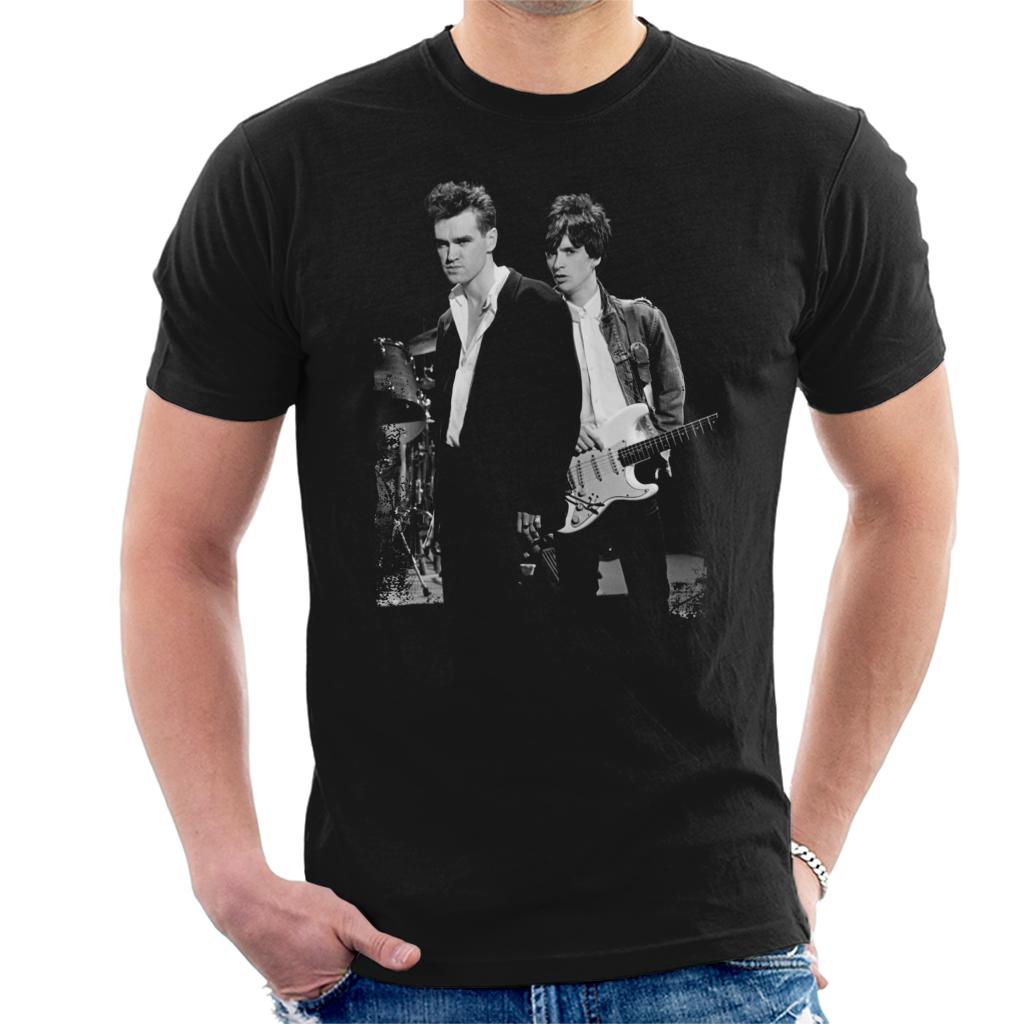 Morrissey And Johnny Marr Of The Smiths 1985 Men's T-Shirt-ALL + EVERY