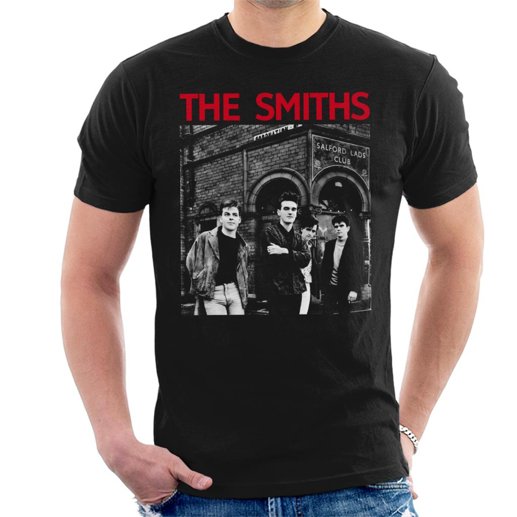 The Smiths Salford Lads Club Manchester Band Shot Men's T-Shirt-ALL + EVERY