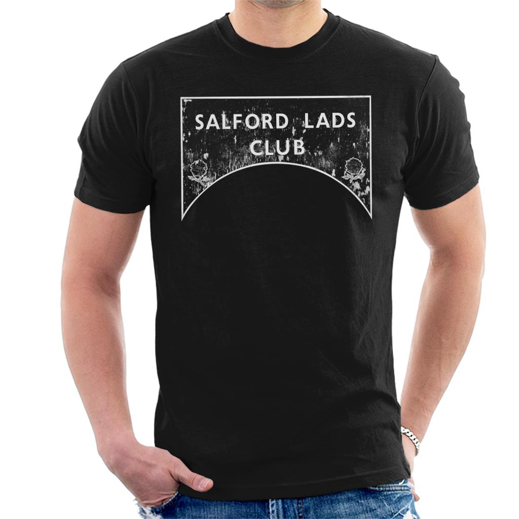 Salford Lads Club Sign Greyscale Men's T-Shirt-ALL + EVERY