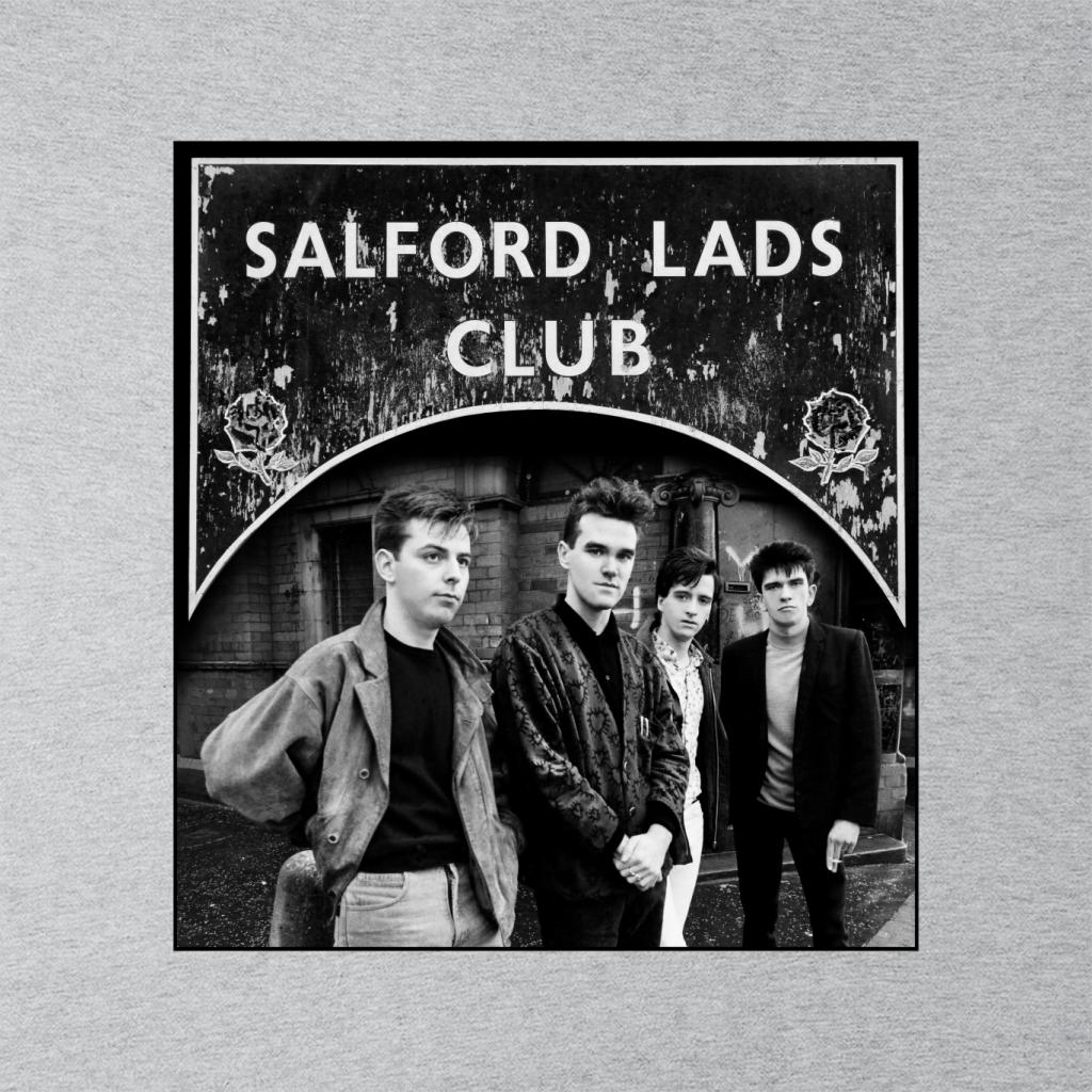 Salford Lads Clubs The Smiths Black & White Men's T-Shirt-ALL + EVERY