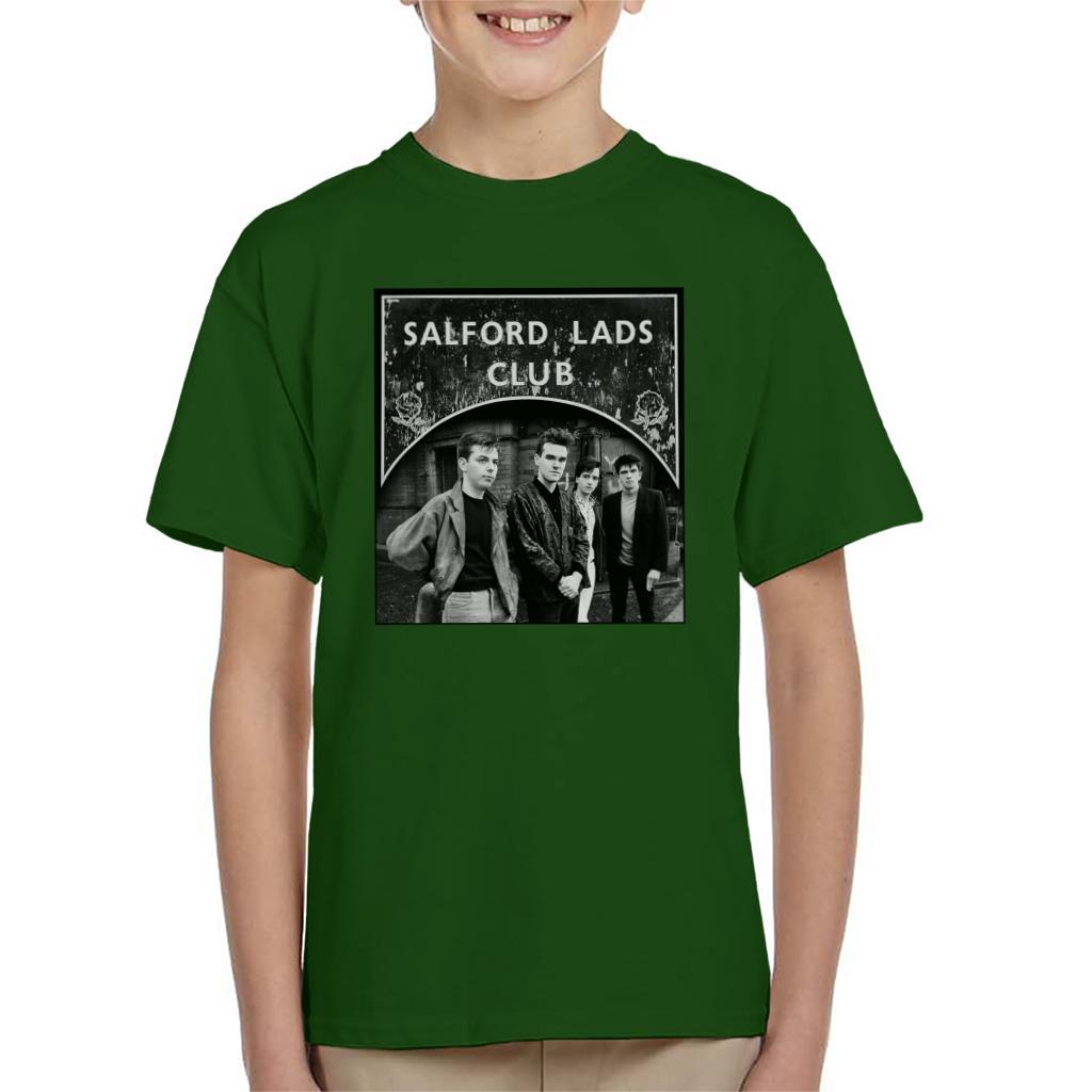 Salford Lads Clubs The Smiths Black & White Kid's T-Shirt-ALL + EVERY