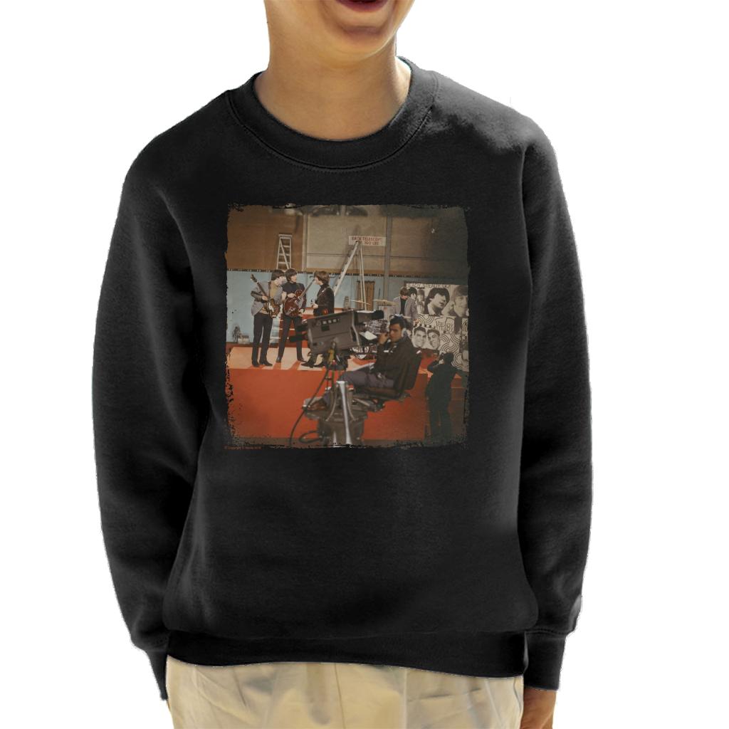 TV Times The Beatles Ready Steady Go Rehearsal Kids Sweatshirt-ALL + EVERY