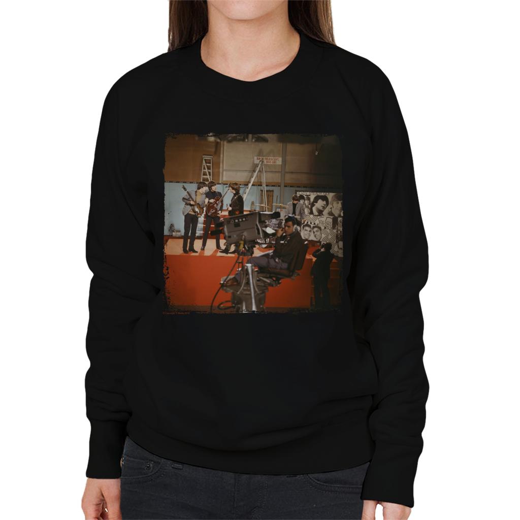 TV Times The Beatles Ready Steady Go Rehearsal Women's Sweatshirt-ALL + EVERY