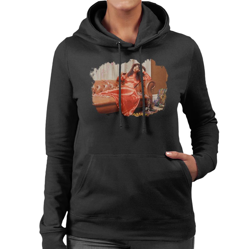 TV Times Kate Bush Laid Back Women's Hooded Sweatshirt-ALL + EVERY