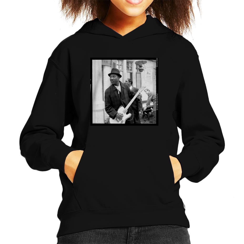 TV Times Muddy Waters Blues And Gospel Train 1964 Kids Hooded Sweatshirt-ALL + EVERY