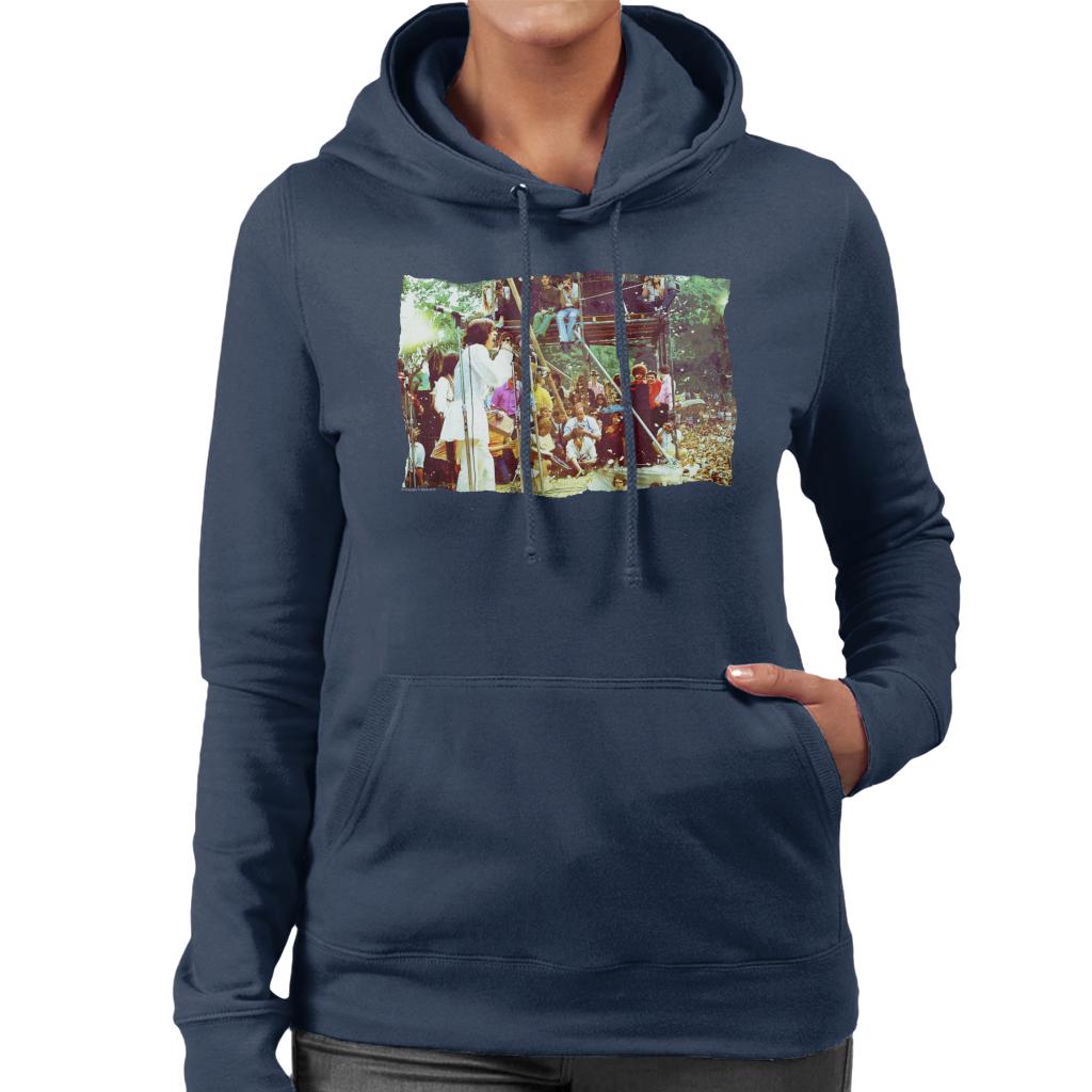 TV Times Rolling Stones Festival Women's Hooded Sweatshirt-ALL + EVERY