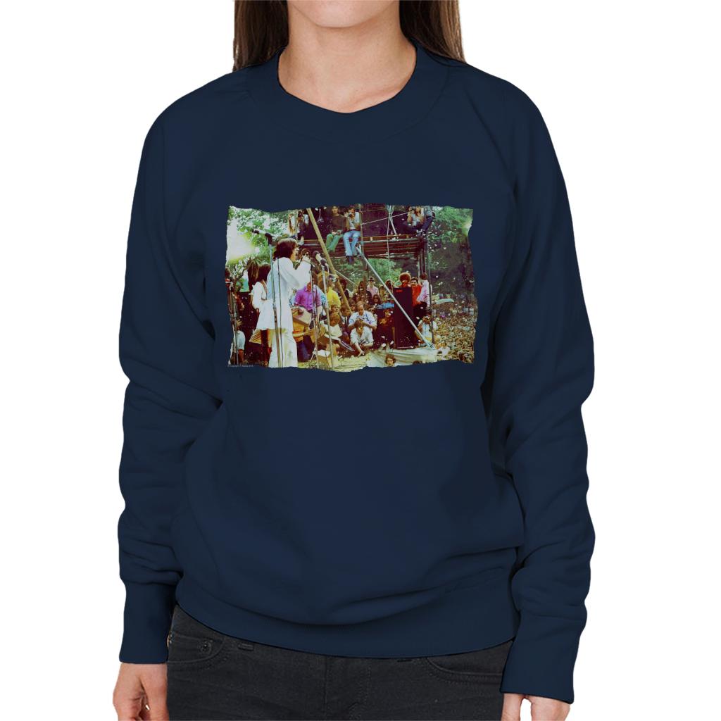 TV Times Rolling Stones Festival Women's Sweatshirt-ALL + EVERY