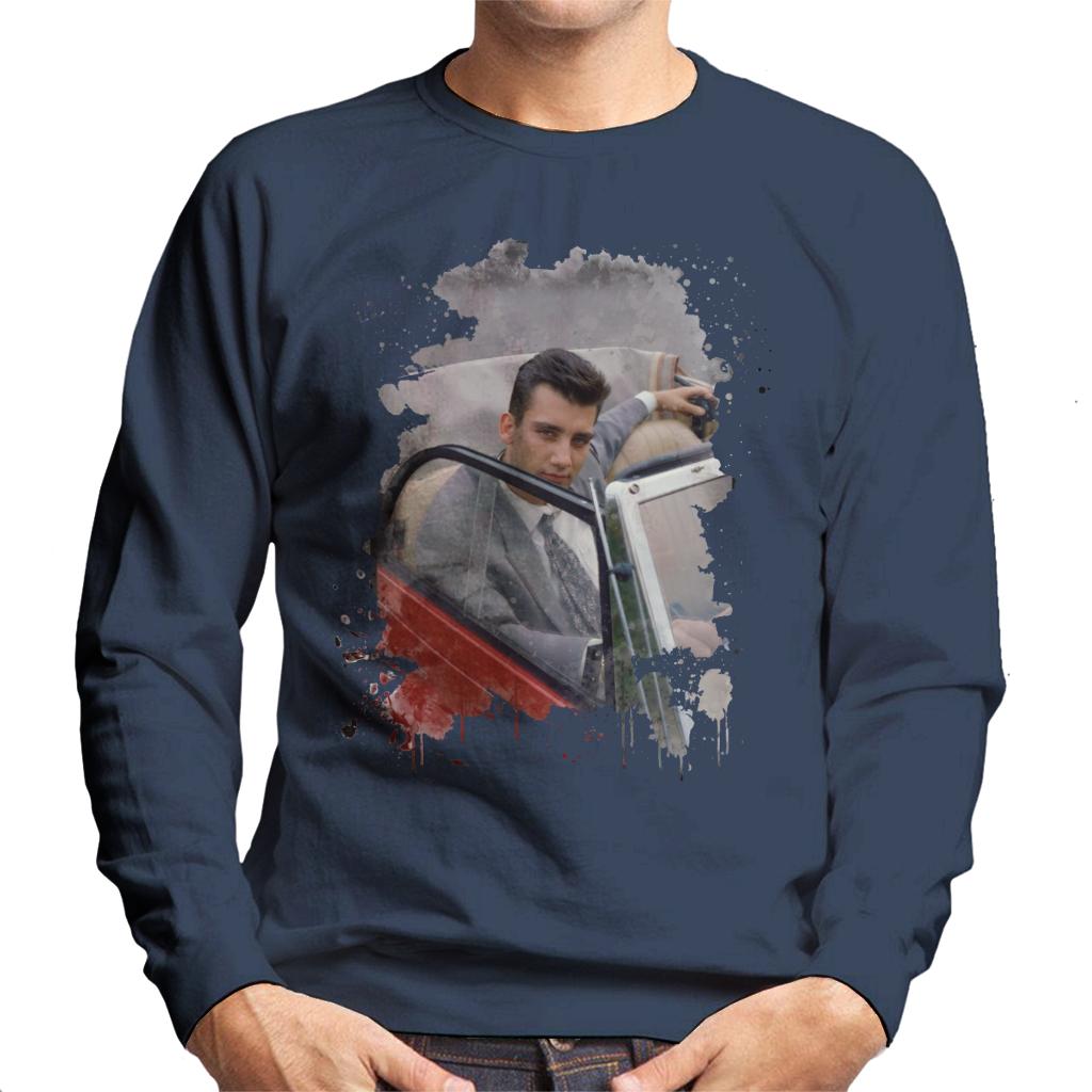 TV Times Clive Owen Chancer 1990 Men's Sweatshirt-ALL + EVERY