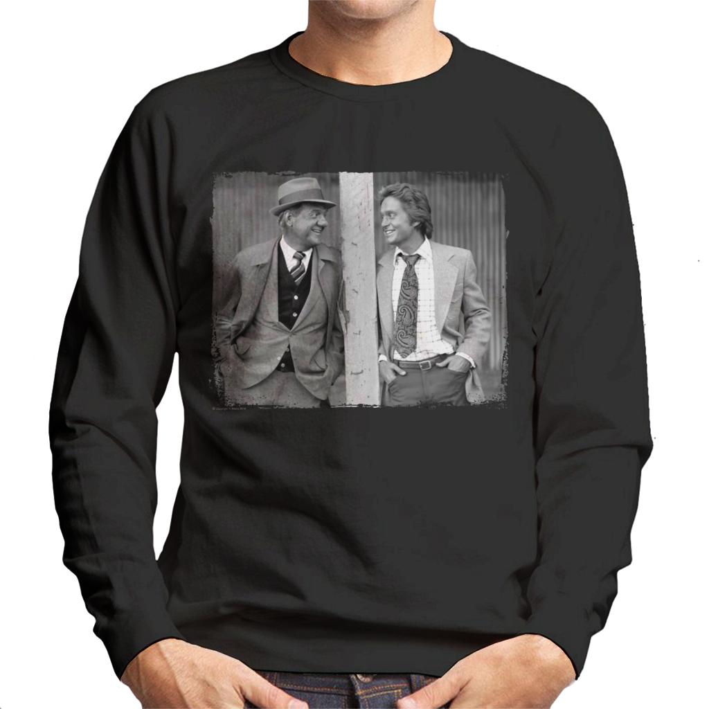 TV Times Karl Malden Michael Douglas Streets Of SF Men's Sweatshirt-ALL + EVERY