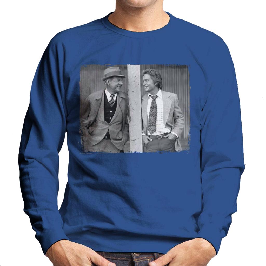 TV Times Karl Malden Michael Douglas Streets Of SF Men's Sweatshirt-ALL + EVERY