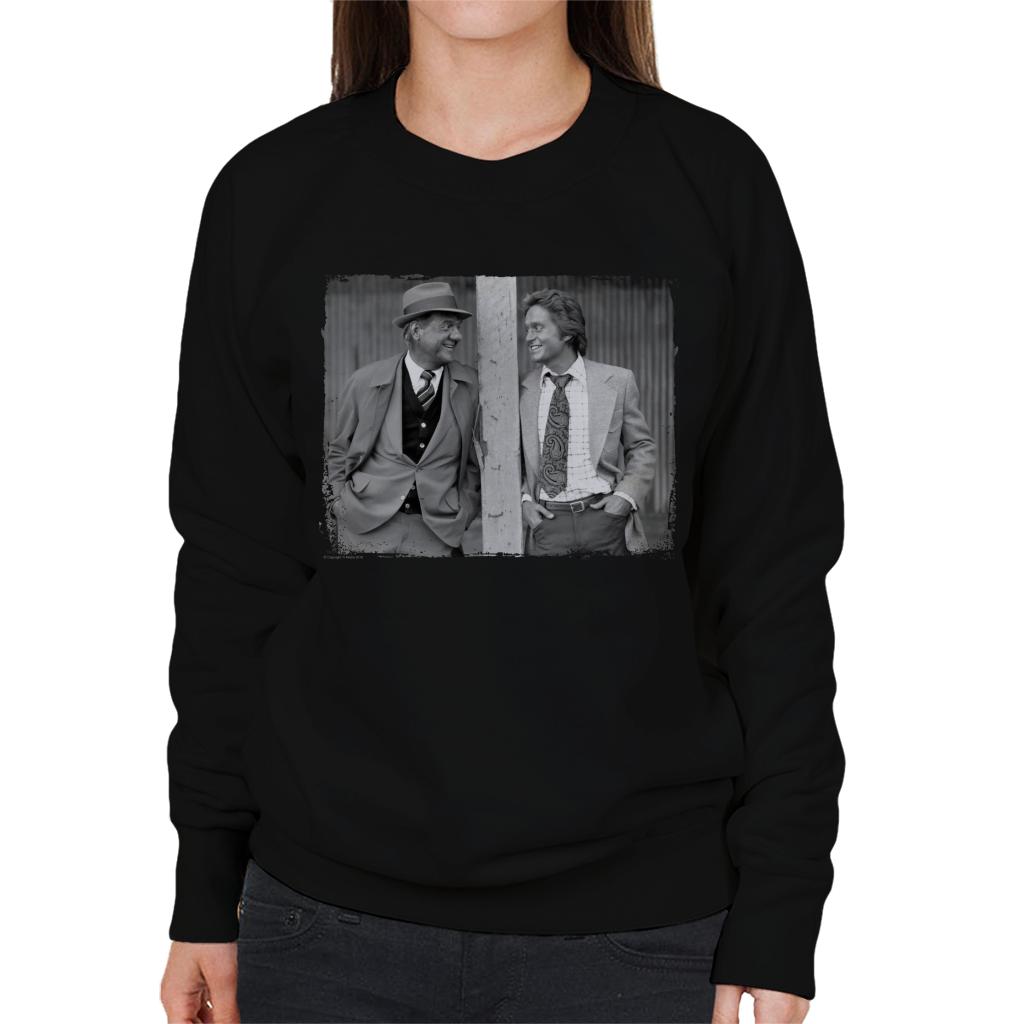 TV Times Karl Malden Michael Douglas Streets Of SF Women's Sweatshirt-ALL + EVERY