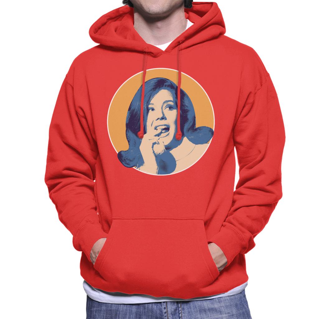 TV Times Diana Rigg Men's Hooded Sweatshirt-ALL + EVERY