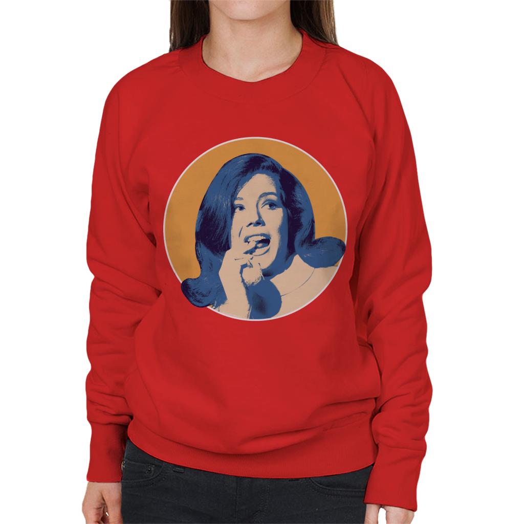 TV Times Diana Rigg Women's Sweatshirt-ALL + EVERY