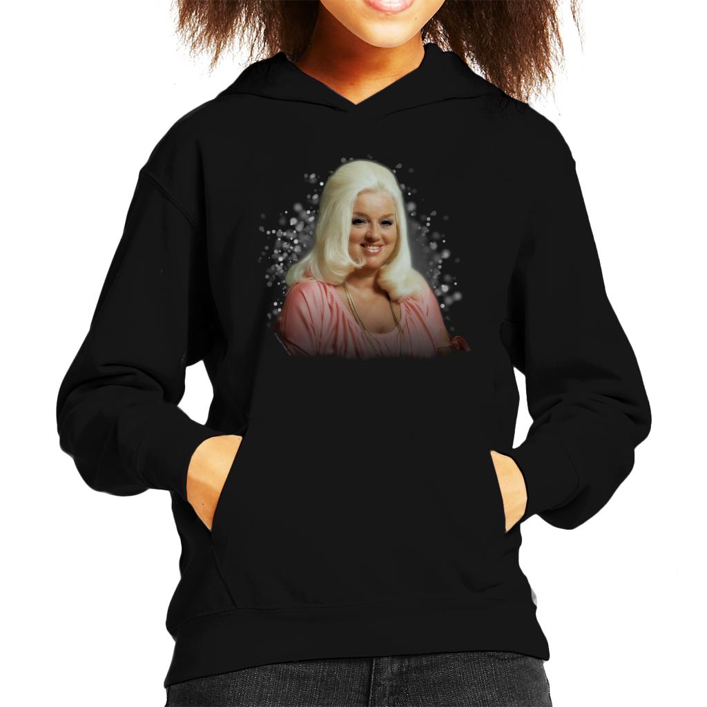 TV Times Diana Dors 1983 Kids Hooded Sweatshirt-ALL + EVERY