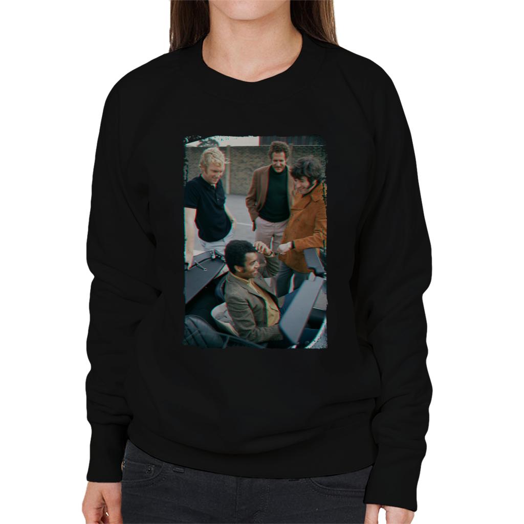 TV Times Bobby Moore And Gang 1970 Women's Sweatshirt-ALL + EVERY