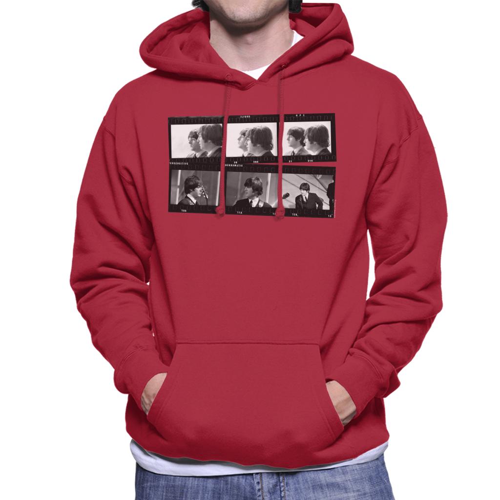 TV Times Beatles Lennon McCartney Show Photo Strip Men's Hooded Sweatshirt-ALL + EVERY