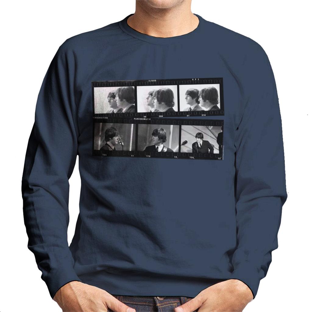 TV Times Beatles Lennon McCartney Show Photo Strip Men's Sweatshirt-ALL + EVERY