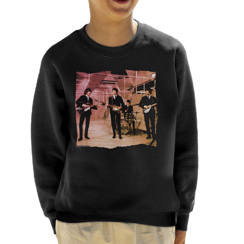 TV Times Beatles Lennon McCartney Show Performance Kids Sweatshirt-ALL + EVERY