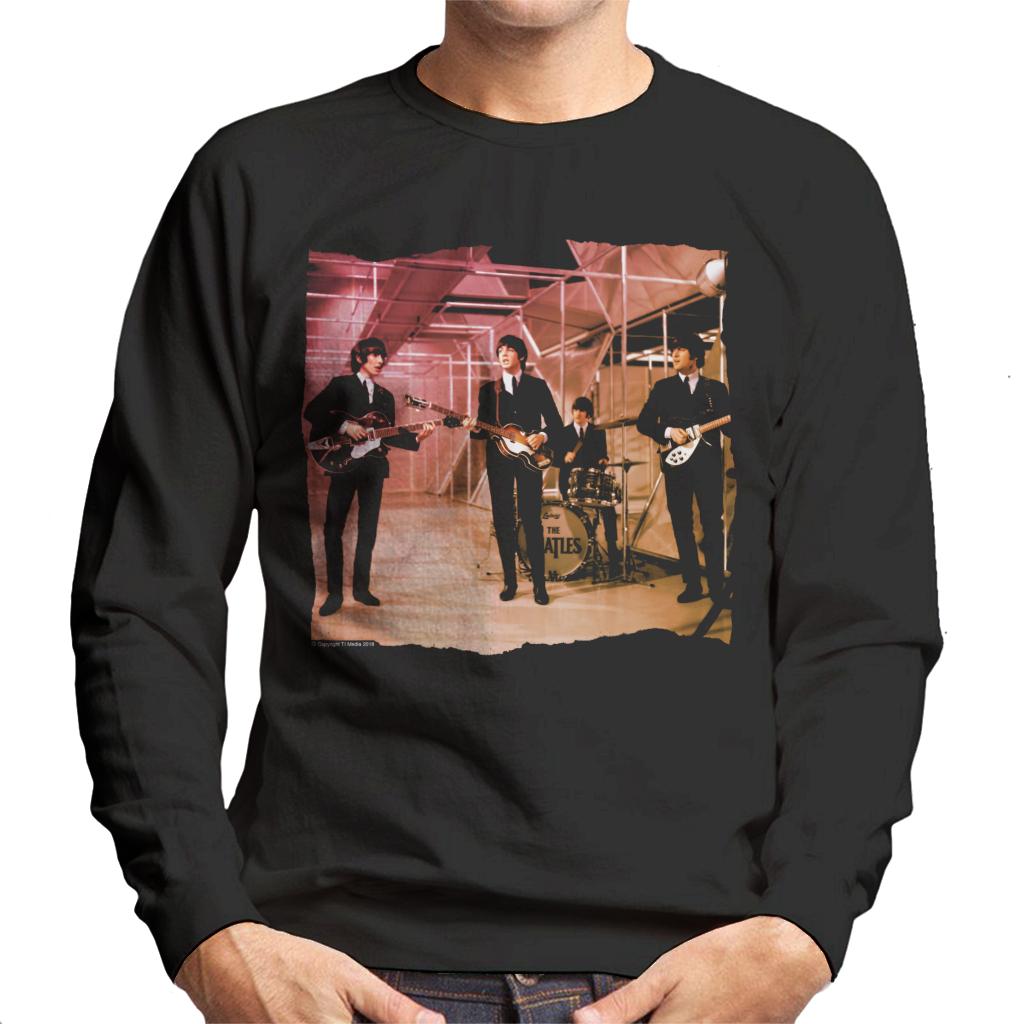 TV Times Beatles Lennon McCartney Show Performance Men's Sweatshirt-ALL + EVERY